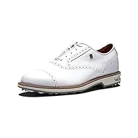 footjoy homme premiere series tarlow chaussure de golf, blanc, 42 eu