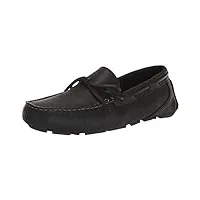 sperry men's davenport 1-eye driving style loafer, black, 12