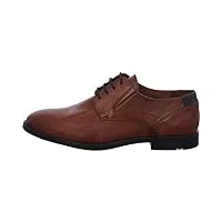 lloyd homme chaussures à lacets kelsan, monsieur chaussures d'affaires,semelle intérieure amovible,large,noce/pacific,48 eu / 12.5 uk
