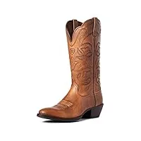 ariat heritage western r toe bottes de cowboy pour femme, marron (brun cuivre.), 37 eu