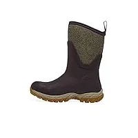 muck boots femme arctic sport mid botte de pluie, bordeaux, 39 1/3 eu