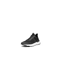 sorel men's kinetic rush ripstop sneaker - black, black - size 10.5