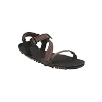 xero shoes sandales z-trail ev pour homme - zero drop, confort et protection légères, multi-marron, 43 eu