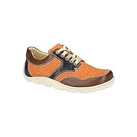 eject chaussures pour homme - chaussures basses sportives - chaussures à lacets flight, orange, 42 eu
