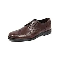 tod's g2356 scarpa allacciata uomo derby leather brown shoe man [7]