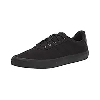adidas men's vulc raid3r skate shoe, core black/core black/grey four, 11.5