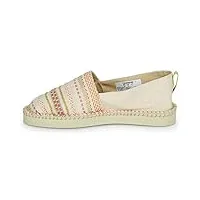 havaianas espadrille classic flatform eco pantolettes/espandrillos femme beige/rose lin avec chaussures, beige rose., 35 eu