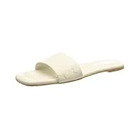 boss femme addison slide-hf sandale, open white114, 36 eu