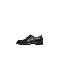 selected homme homme slhblake leather derby shoe b noos chaussures en cuir, noir, 43 eu