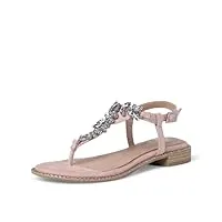 marco tozzi femme 2-2-88100-28 sandale à talon, rose, 39 eu