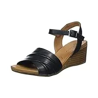 piazza femme 910071-01 sandale à talon, noir, 38 eu