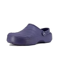 nautica sabots pour homme - sandales de sport athlétiques - À enfiler avec sangle arrière réglable - (chaussures aquatiques/chaussons pelucheux) river edge, bleu marine river coast, 44.5 eu