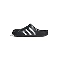 adidas mixte adilette clogs slide sandal, ftwr white/core black, numeric_42 eu