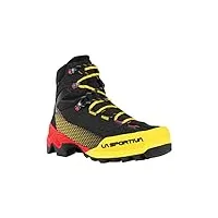 la sportiva aequilibrium st gtx chaussures d'alpinisme et de randonn e pour homme, noir/jaune, 42.5 eu