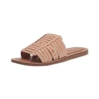 lucky brand femme baneen sandale plate, sable poussiéreux, 35.5 eu