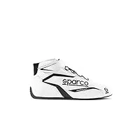 sparco mixte formula 8856-2018 bottes, taille 43, blanc/noir chaussure bateau, standard