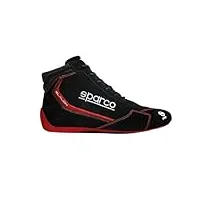 sparco mixte bottines slalom 2022 taille 40 noir/rouge chaussure bateau, standard