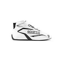sparco mixte bottes formula 8856-2018 taille 37 blanc/noir chaussure bateau, standard