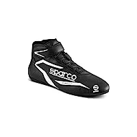 sparco mixte bottes formula 8856-2018 taille 43 noir/blanc chaussure bateau, standard