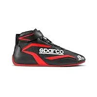 sparco mixte bottes formula 8856-2018 taille 43 noir/rouge chaussure bateau, standard