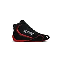 sparco mixte slalom 2022 bottes, taille 43, noir/rouge chaussure bateau, standard