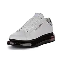 karl lagerfeld chaussures hommes sneakers kl52625 010 white blanches