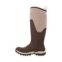 muck boots femme arctic sport ii tall botte de pluie, marron, 37 eu