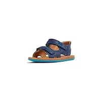 camper bicho kids-k800333 sandale, bleu, 35 eu