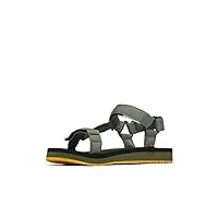 columbia breaksider sandal sandales pour homme, vert (mosstone x golden yellow), 42 eu