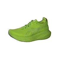 asics nimbus 25 chaussure de course sur route pour homme vert fluorescent 46 eu