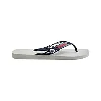 havaianas power light solid tongues, white, 43/44