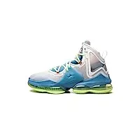 nike lebron xix space jam chaussures de basketball pour homme 48,3 cm, bleu néerlandais/grenade/citron vert, 47.5 eu