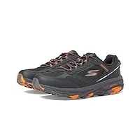 skechers homme gorun altitude chaussures de randonnée avec mousse refroidie à l'air basket, gris/orange, 43.5 eu