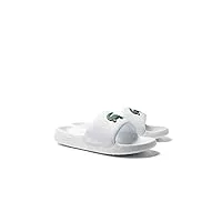 lacoste femme 45cfa0002 slides & sandals, wht/grn, 42 eu