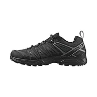 salomon x ultra pioneer aero chaussures de randonnée pour homme, maintien sûr, stabilité et amorti, accroche optimale, black, 42