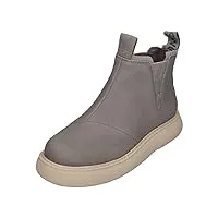 toms women_boot leather, chaussures de randonnée femme, gris ciment, 37 eu