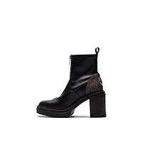chaussures femmes bottines michael kors cyrus 40f2cyme6l black brown noir