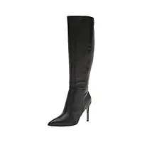 nine west footwear bottes montantes richy pour femme, black, 38.5 eu