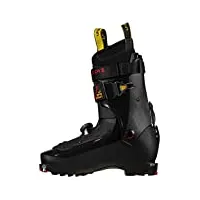 la sportiva skorpius cr ii, chaussures de ski mixte, noir/jaune, 43.5 eu