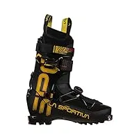 la sportiva skorpius cr ii, chaussures de ski mixte, noir/jaune, 40 eu
