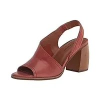 lucky brand xilna d'orsay sandales à talons hauts pour femme, eco rouge, 42 eu