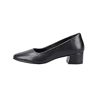 hush puppies femme alina escarpins chaussure de robe d'uniforme, noir, 37 eu