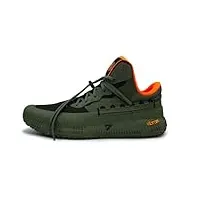 brandblack chaussures modèle rare metal ii | couleur : olive orange | taille 43.5 (ue) / 9.5 (us), basket mixte