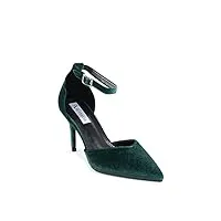 19v69 italia femme womens ankle strap pump hll0127 beige escarpins, verde, 40 eu