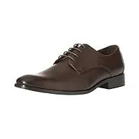 amazon essentials chaussure derby homme, brun foncé, 42.5 eu