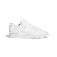 adidas homme rivalry low sneaker, ftwr white/ftwr white/ftwr white, 42 eu