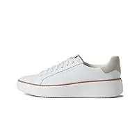 cole haan baskets grandpro topspin pour femme, blanc/colombe, 37 eu