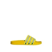 adidas adilette, tongs homme, team yellow green off white, 41 1/3 eu