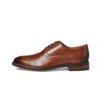 johnston & murphy conard 2.0 - chaussures habillées pour homme - chaussures habillées en cuir italien riche - chaussures de travail pour homme - semelle rembourrée et semelle en caoutchouc, brun