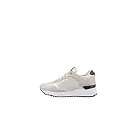 colmar travis punk high outsole blanc blanc chaussures femme baskets lacets 37